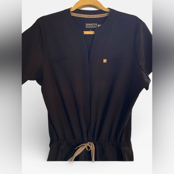 Fabletics Black Scrub Jumpsuit - Picture 7 of 11